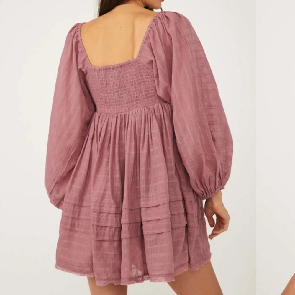 Free People dried current Ari Mini Dress